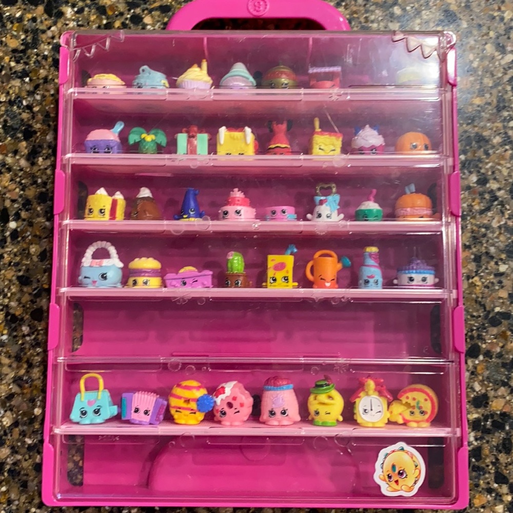 Shopkins with a case